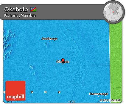 Political Map of Okaholo