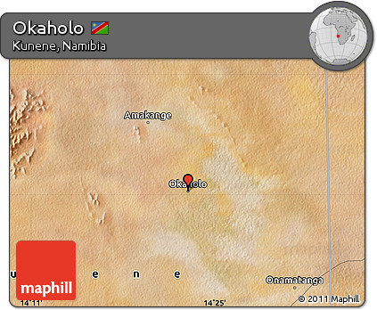 Satellite Map of Okaholo