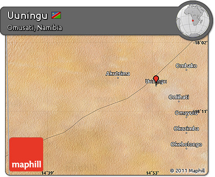 Satellite Map of Uuningu