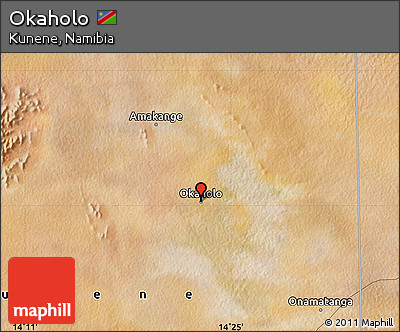 Satellite Map of Okaholo