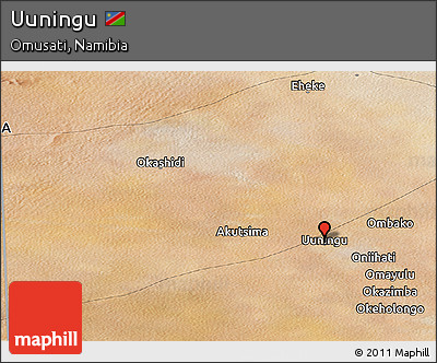 Satellite Panoramic Map of Uuningu