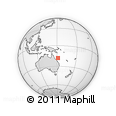 Outline Map of the Area around 18° 1' 4" S, 151° 22' 30" E, rectangular outline
