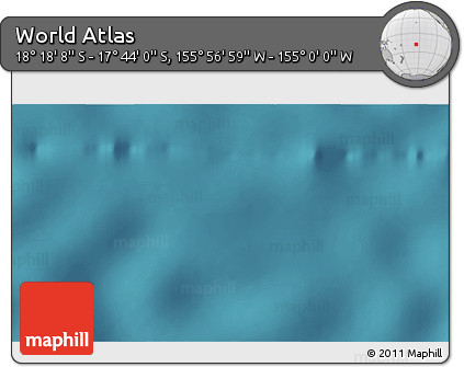Satellite 3D Map of the Area around 18° 1' 4" S, 155° 28' 29" W