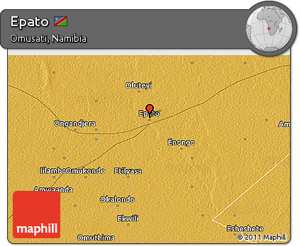 Physical 3D Map of Epato