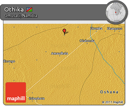 Physical 3D Map of Othika