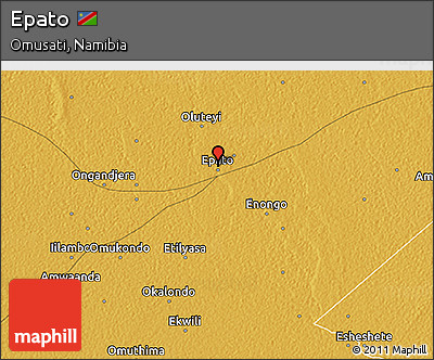 Physical 3D Map of Epato