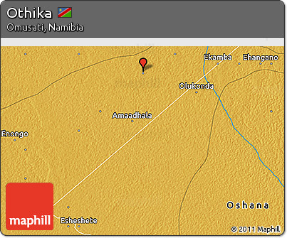 Physical 3D Map of Othika