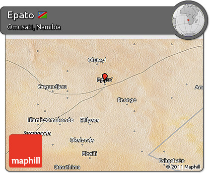 Satellite 3D Map of Epato