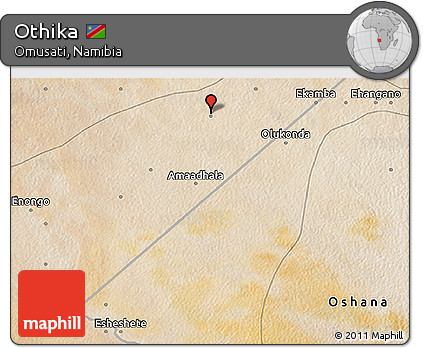 Satellite 3D Map of Othika