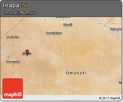 Satellite 3D Map of Iitapa