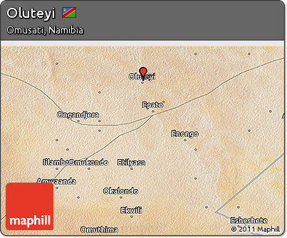 Satellite 3D Map of Oluteyi