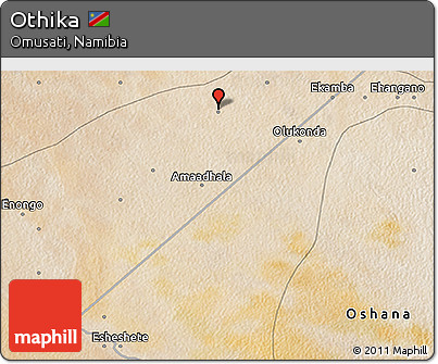 Satellite 3D Map of Othika