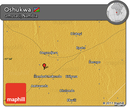 Physical Map of Oshukwa