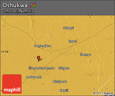 Physical Map of Oshukwa
