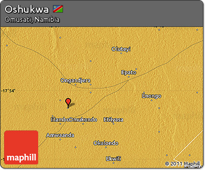 Physical Map of Oshukwa