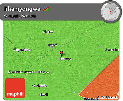 Political Map of Iihamyongwe