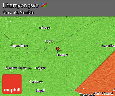 Political Map of Iihamyongwe