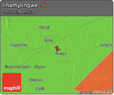 Political Map of Iihamyongwe