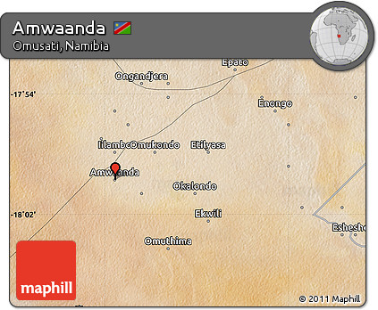 Satellite Map of Amwaanda