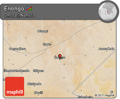 Satellite Map of Enongo