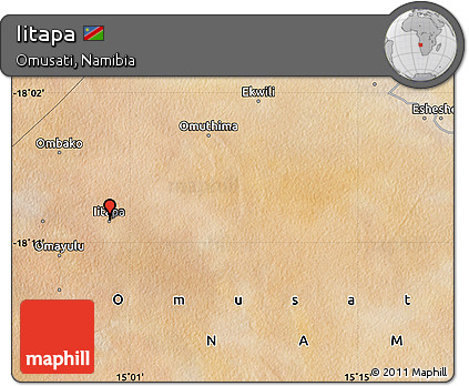 Satellite Map of Iitapa