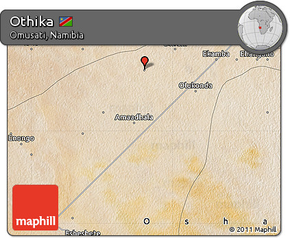 Satellite Map of Othika