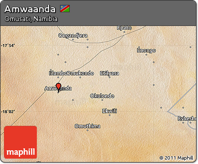 Satellite Map of Amwaanda