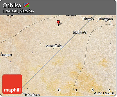 Satellite Map of Othika