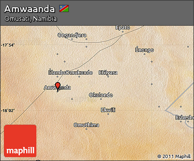 Satellite Map of Amwaanda