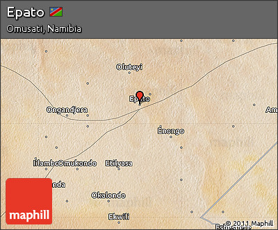 Satellite Map of Epato