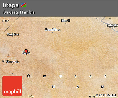 Satellite Map of Iitapa