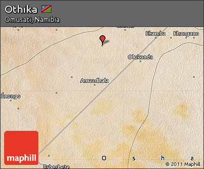 Satellite Map of Othika