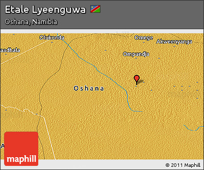Physical Panoramic Map of Etale Lyeenguwa