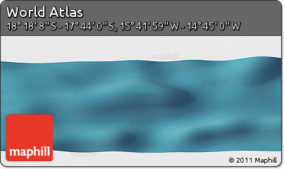 Satellite Panoramic Map of the Area around 18° 1' 4" S, 15° 13' 29" W