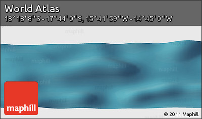 Satellite Panoramic Map of the Area around 18° 1' 4" S, 15° 13' 29" W