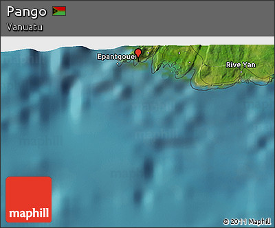 Satellite 3D Map of Pango