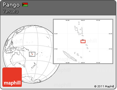 Blank Location Map of Pango
