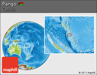 Physical Location Map of Pango