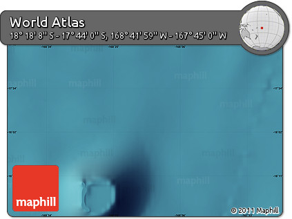 Satellite Map of the Area around 18° 1' 4" S, 168° 13' 29" W