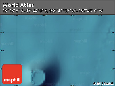 Satellite Map of the Area around 18° 1' 4" S, 168° 13' 29" W