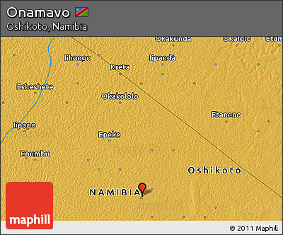 Physical 3D Map of Onamavo