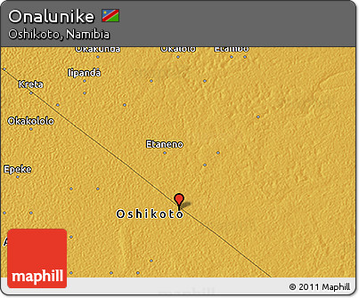 Physical 3D Map of Onalunike