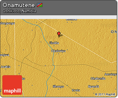 Physical 3D Map of Onamutene
