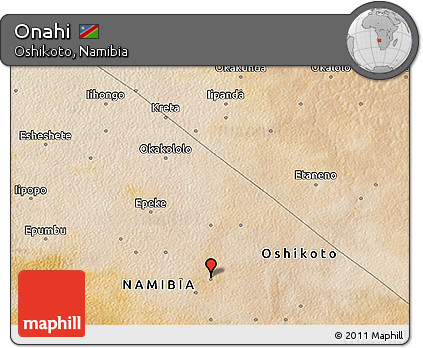 Satellite 3D Map of Onahi
