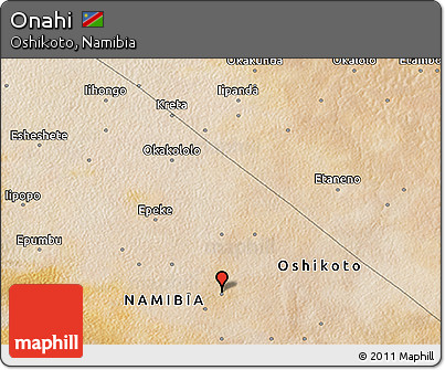 Satellite 3D Map of Onahi
