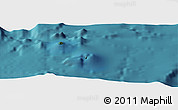 Satellite Panoramic Map of the area around 18° 1' 4" S, 174° 10' 30" W