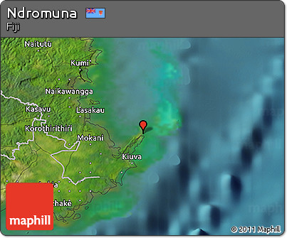 Satellite 3D Map of Ndromuna