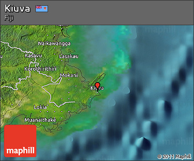Satellite 3D Map of Kiuva