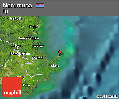 Satellite 3D Map of Ndromuna