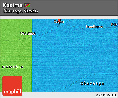 Political Panoramic Map of Kasima
